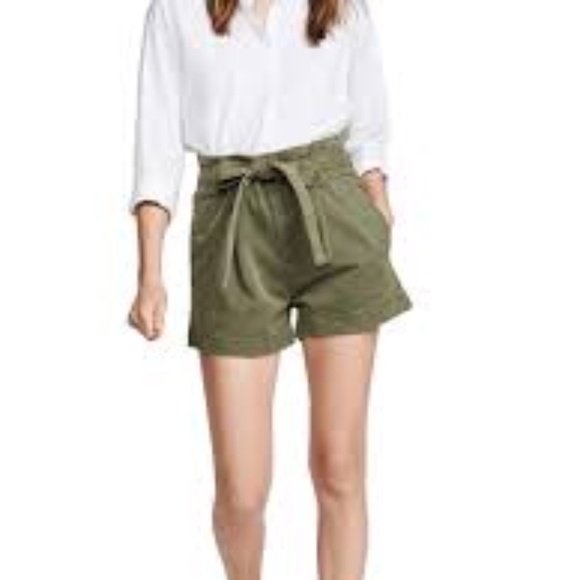 Nine West green paperback shorts size XS - Picture 2 of 7